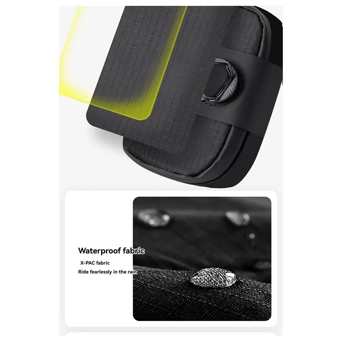 【Like】  Quick Locking Road Bicycle Saddle Bag Waterproof Portable Rear Bag Bike Storage Bag Bike Accessories