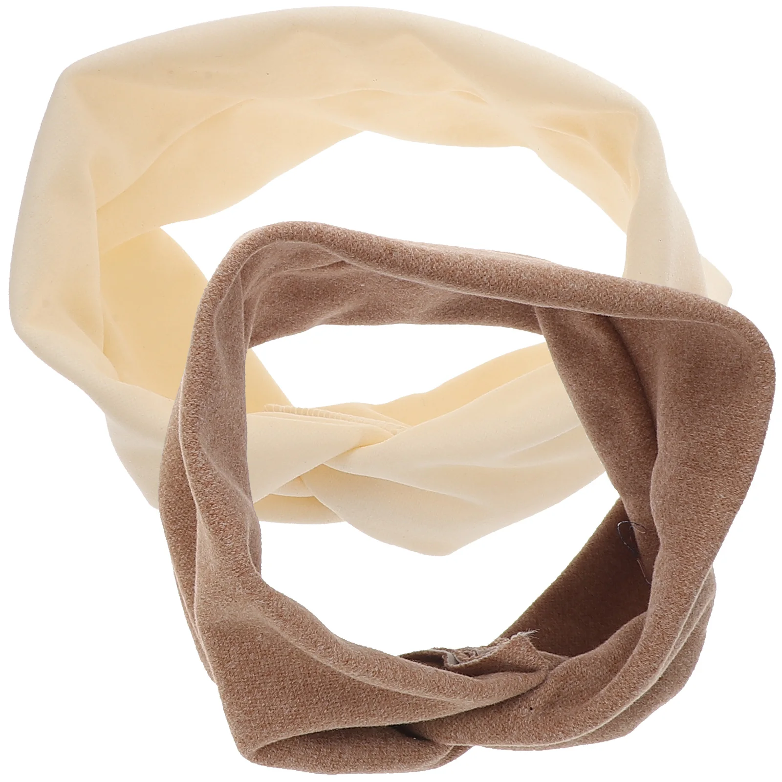 

2pcs Wide Elastic for Women Yoga Hairb s Workout Headb s For Women Stretchy Knotted Workout Practical Decorative