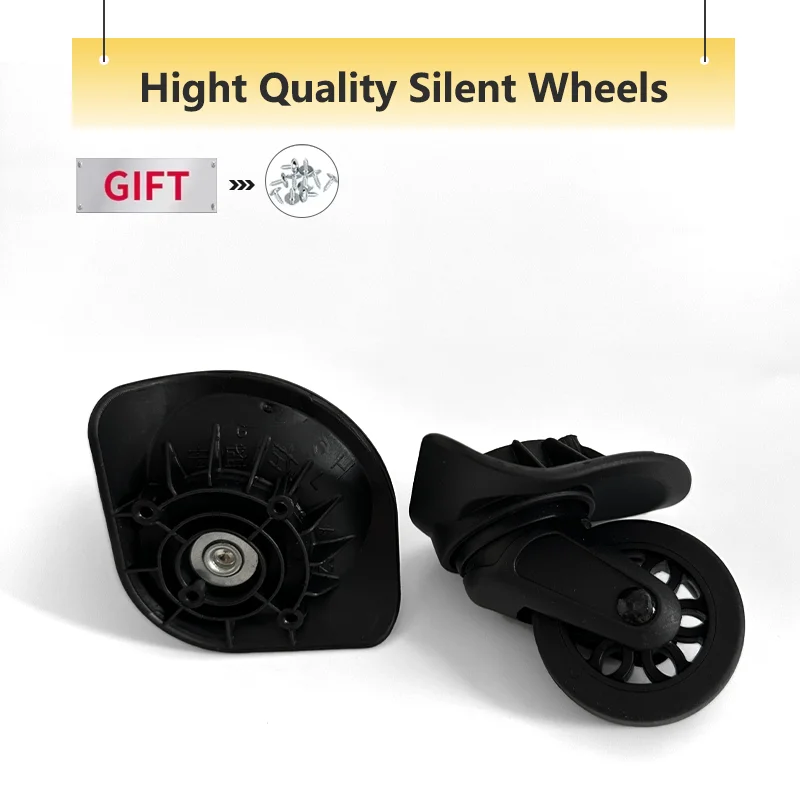 Шкив для чемодана, тканевая коробка, ремонтная тележка, универсальное колесо W422, колесо тележки, бесшумный ролик для обслуживания колес