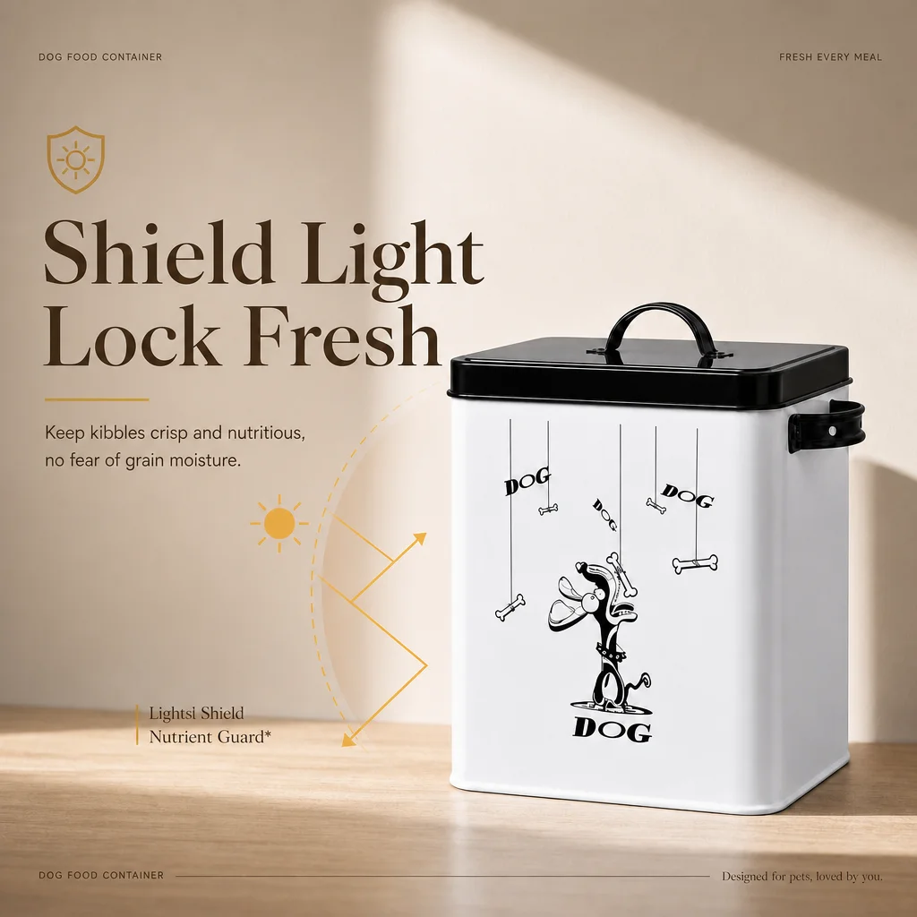 Airtight Metal Dog Food Storag - Dog Food Storage Xl review and price