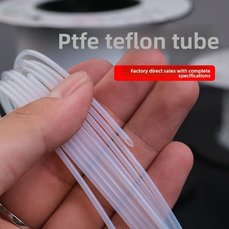 PTFE Capillary Tube Teflon Tube Sleeve 0.3/0.5/0.8/1mm-2.5mm