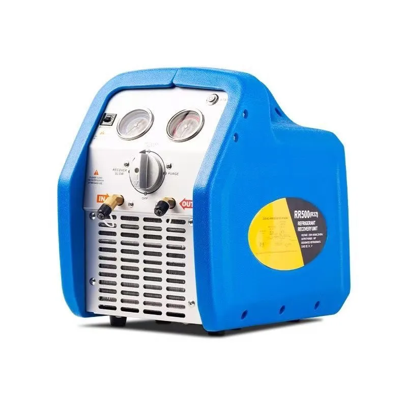 

double cylinder refrigerant fluoride pumping electric aluminum alloy snow fluoride collector fluoride pumping machine
