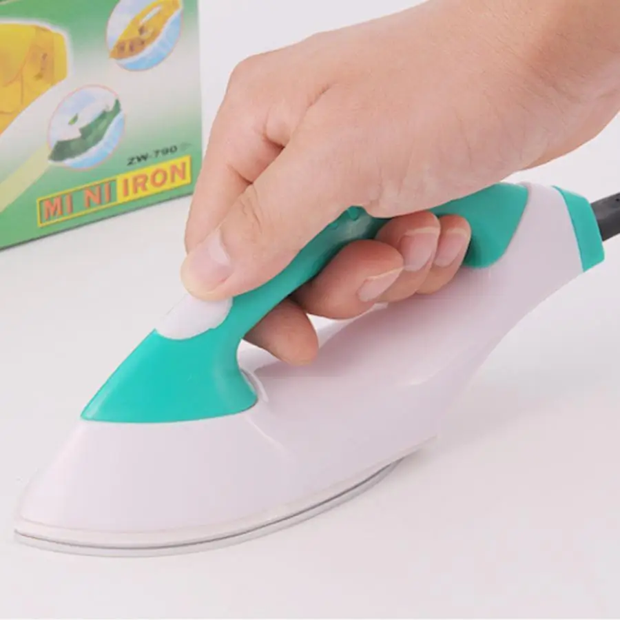 Portable Mini Electric Clothes Iron US Plug Handheld Travel Press For Sewing Quilting Fabric Crafts DIY Home Garment Care