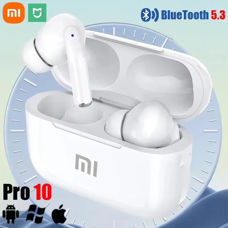 Xiaomi MIJIA Pro10 TWS Headset Wireless Bluetooth Headphones 5.3 Earphones Sport Stereo In-Ear Bluetooth Earbuds for iphone