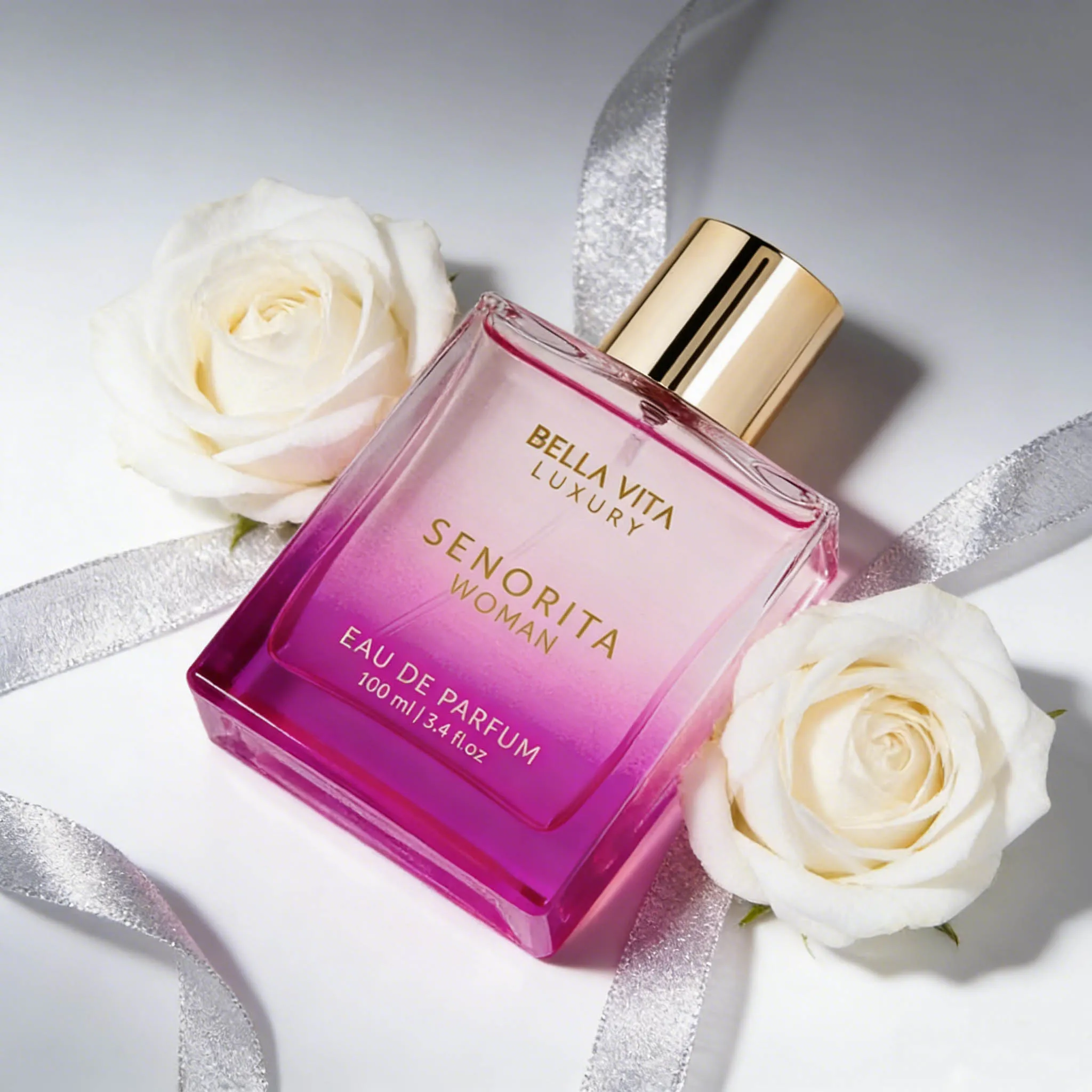 

Bellavita Senorita Women's Perfume - Soft Rose & Sweet Notes, Ideal Gift for Any Occasion