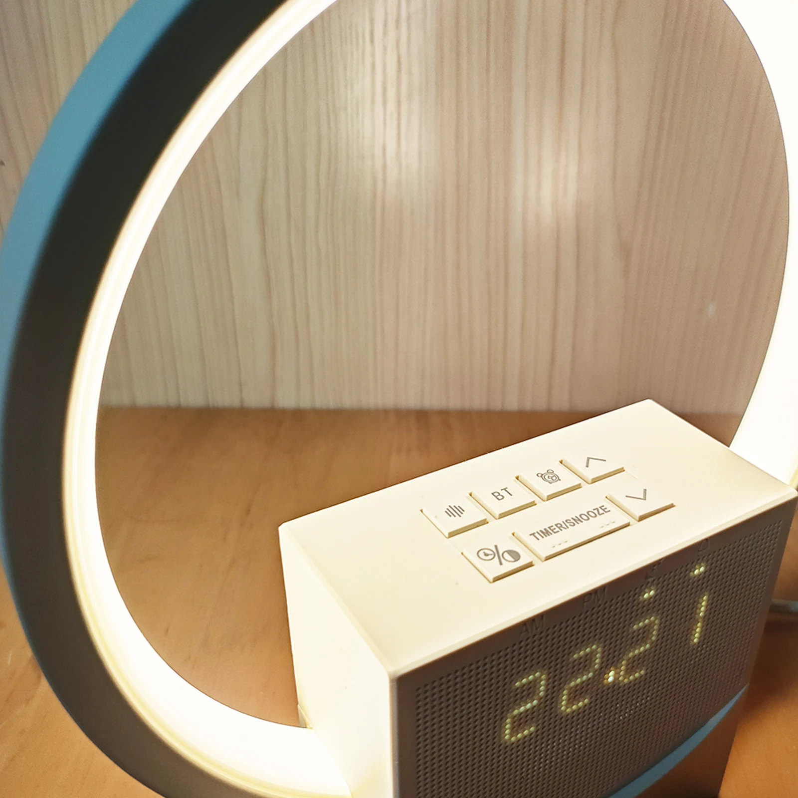 

Sunrise Alarm Clock Gradual Wake Up Light White Noise Sound Machine Alarm Clock Ambient Nightlight Bedroom Decor Gifts for Women