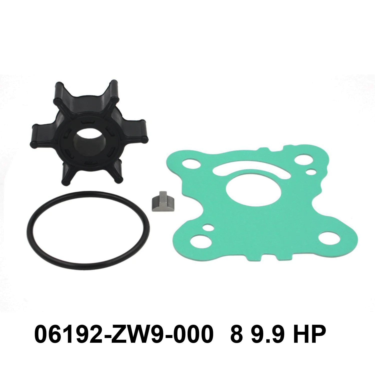 06192-ZW9-A30 Fit Honda 4 5 6 7.5 8 9.9 15 20 25 30 40 50 75 90 100 115 130 - 250 HP Buitenboordmotor Waterpomp Waaier Service Kit
