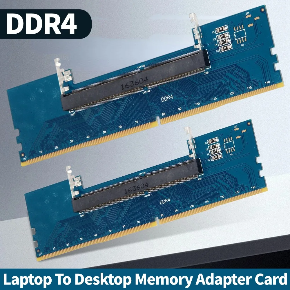 

Конвертер-адаптер для памяти: от SODIMM (DDR4) для ноутбуков к DIMM для настольных ПК, 1-5 шт.