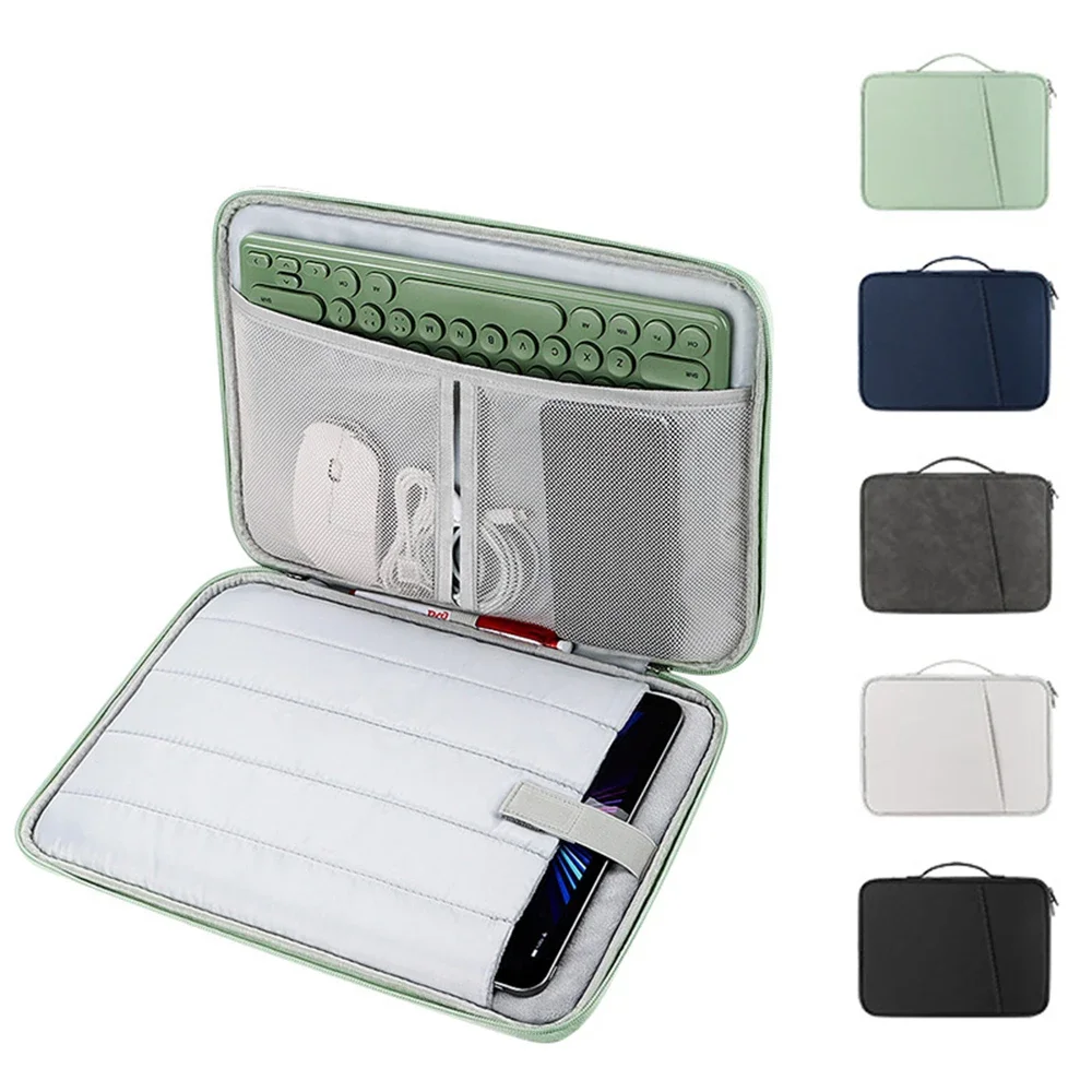 2026 Sleeve Case for iPad Air 5 10 2022 Pro 11 12.9 XiaoMi Pad 6 5 Cover 2019 Laptop Sleeve Bag 13 Inch Macbook Shockproof Pouch