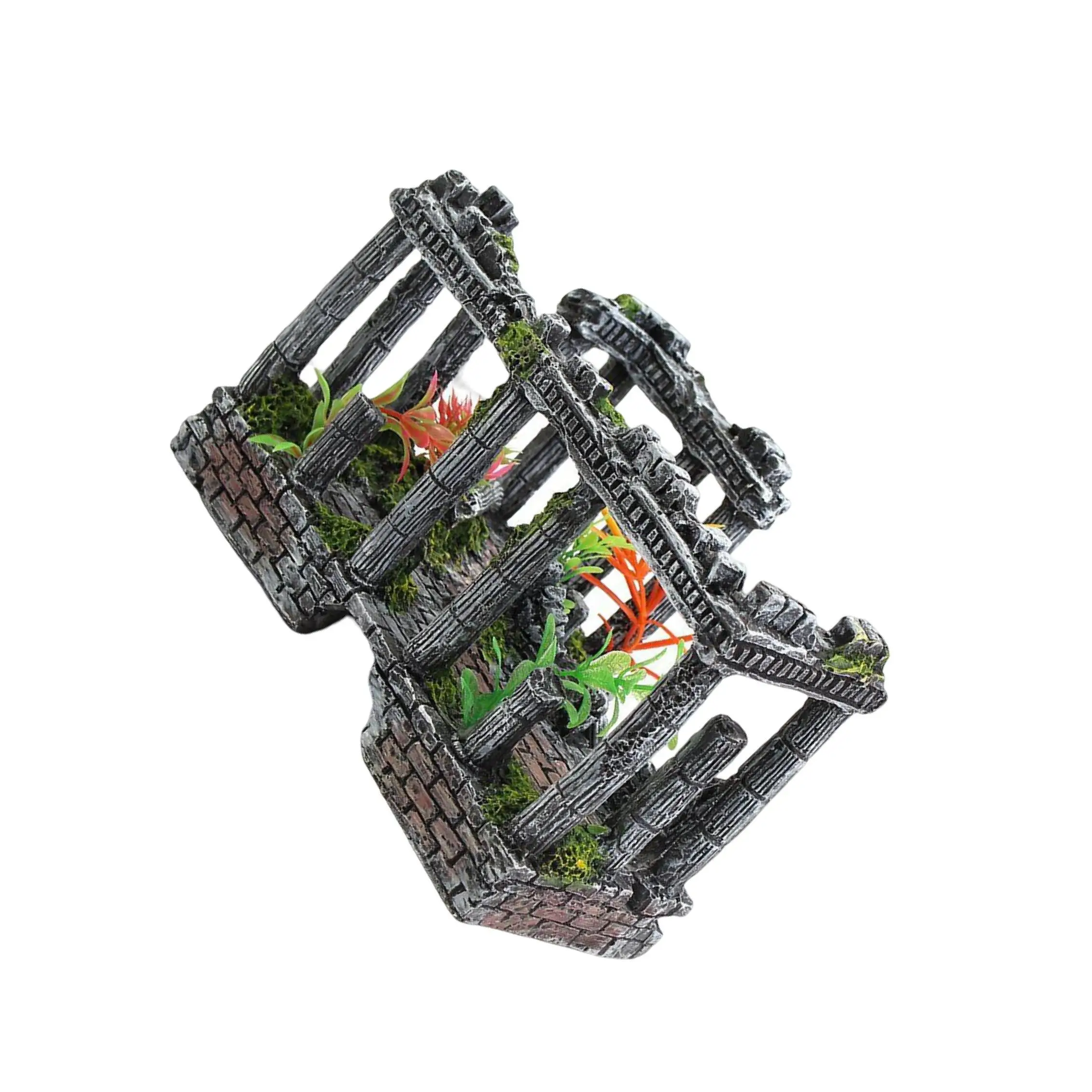 

Аквариум Римская Колонна Руины Аквариум Орнамент Ремесла Декор Домашний Офис