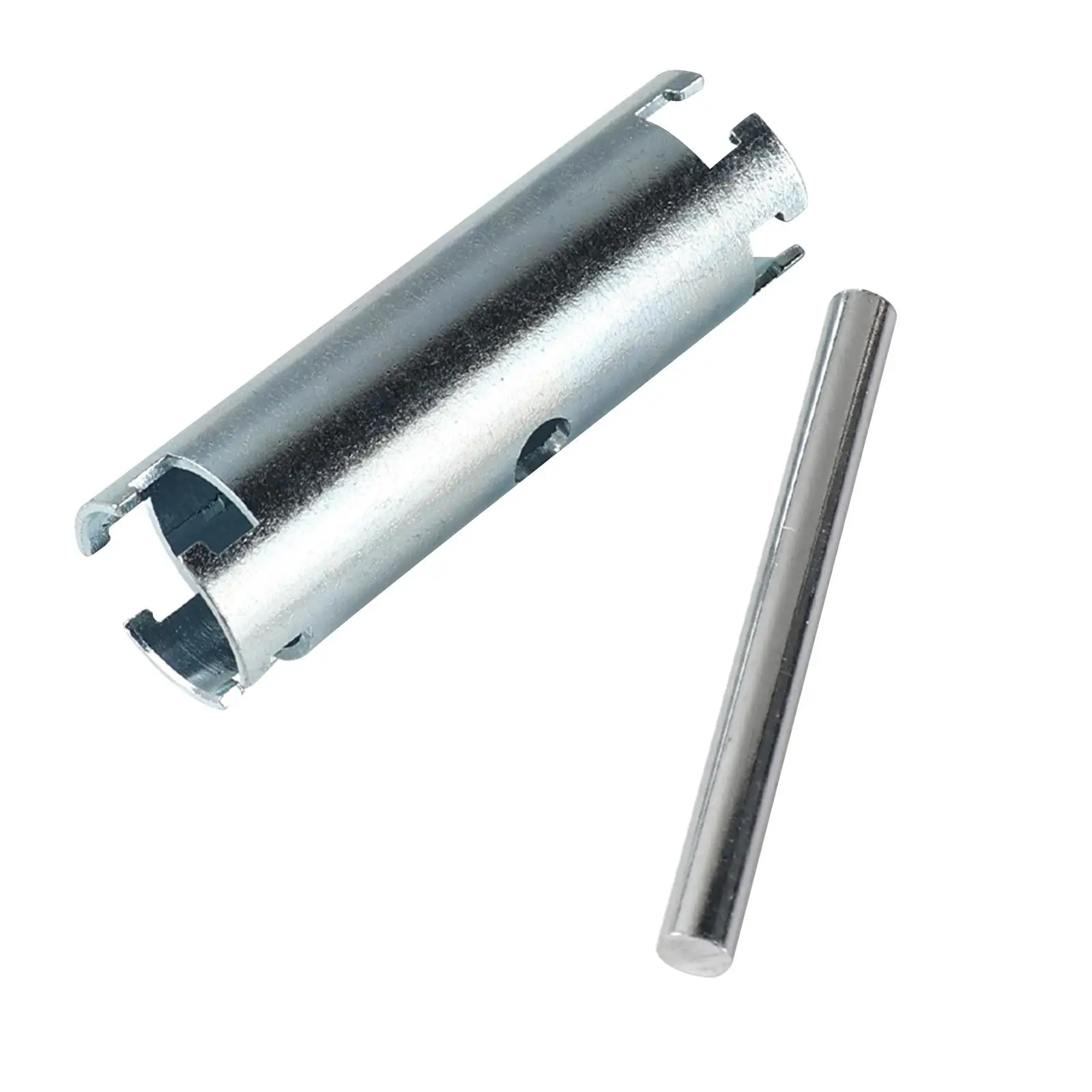Chiave per colino per cestello per lavello Utensile manuale abbastanza lungo Utensile da cucina multiuso con manico scorrevole Chiave per bagno a doppia estremità