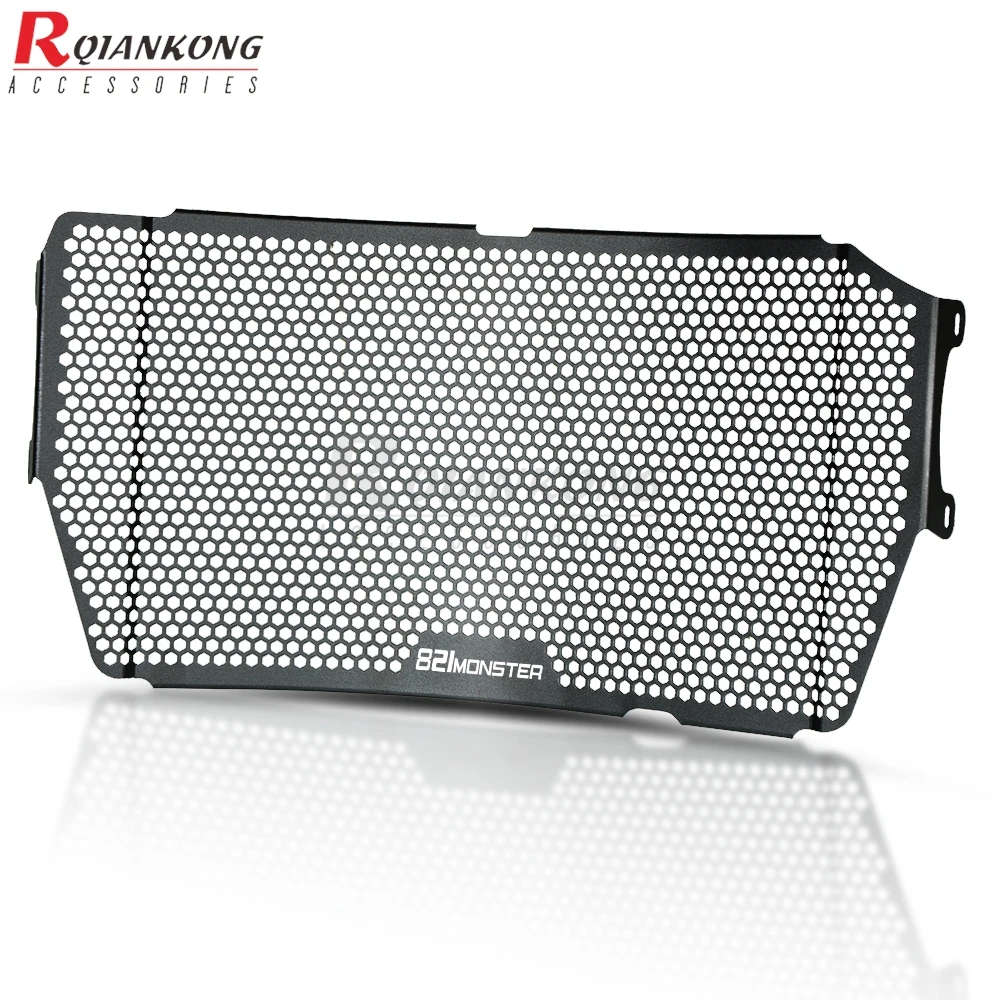 For Ducati 821MONSTER 2013-2020 Monster 821Stealth 2019-2020 821Stripe 2016-2017 821Dark 2016 Moto Radiator Guard Grille Covers