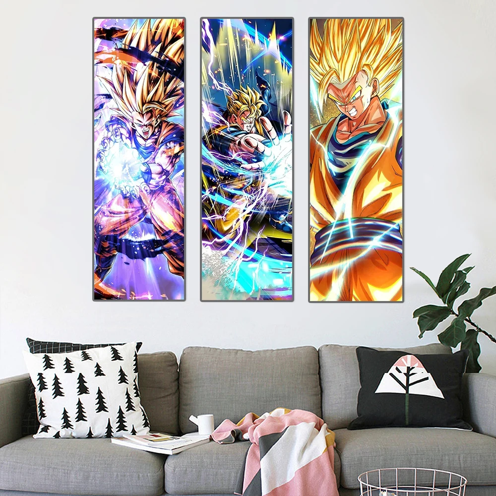 Large Sizes Diamond Painting P - Resin Art Goku ulasan dan harga