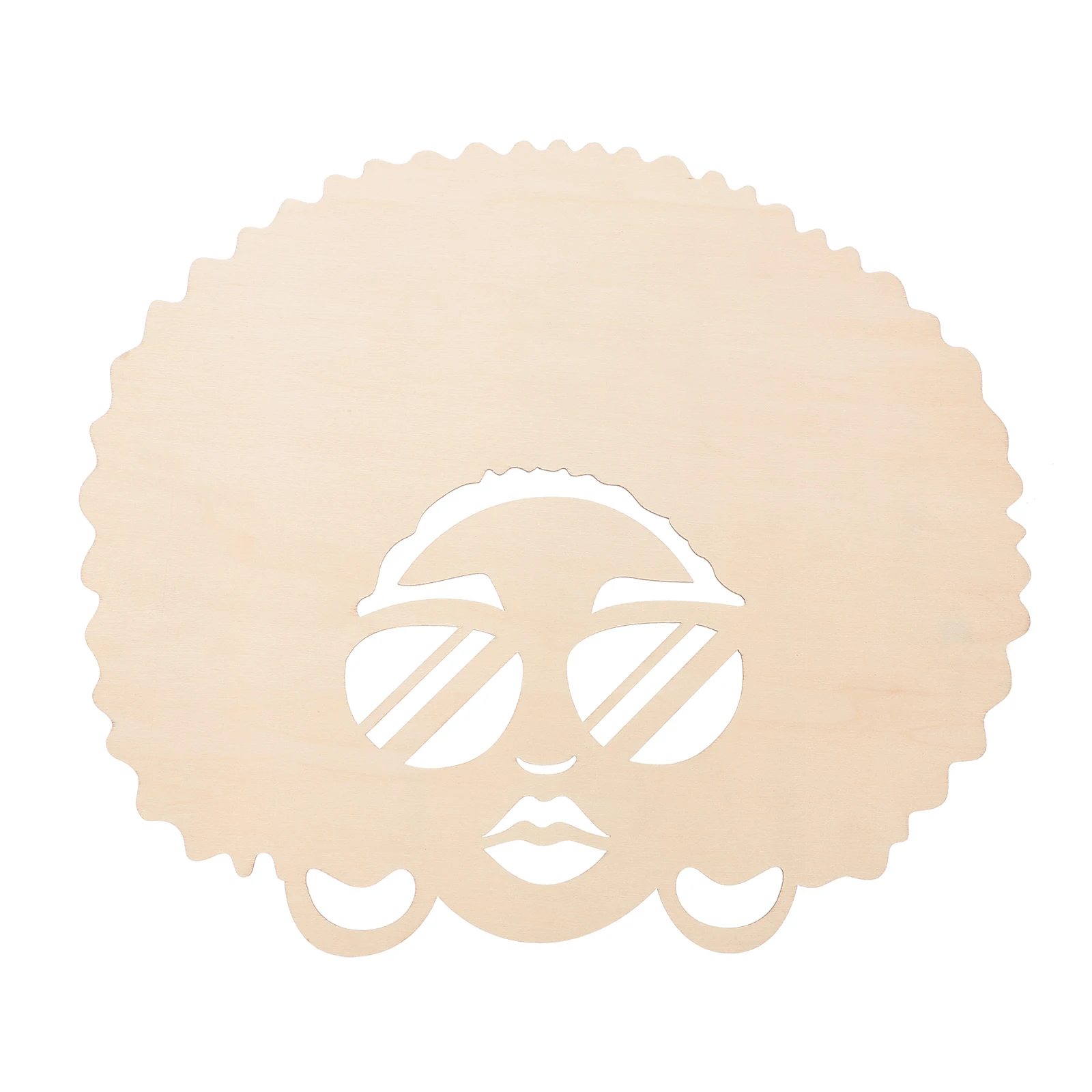 

Wooden Signs Decor Unfinished Smooth Vintage DIY H crafts Family Relaxation Creative Shape Realistic Design Wooden Chips