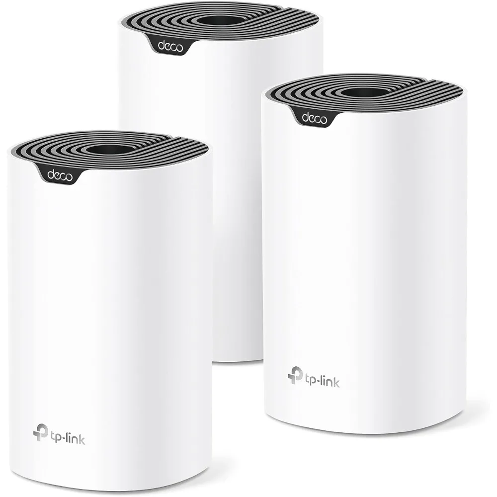 

Deco Mesh AC1900 WiFi System (Deco S4) – Up to 5,500 Sq.ft. Coverage, Replaces WiFi Router and Extender, Gigabit Ports