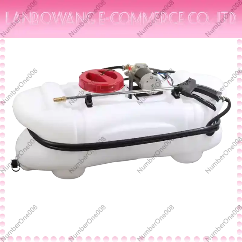 60L Electric ATV Boom Sprayer 12V, 5-Meter Spraying Width Agriculture Spot Sprayer with Pump for Farm Pesticide Herbicide