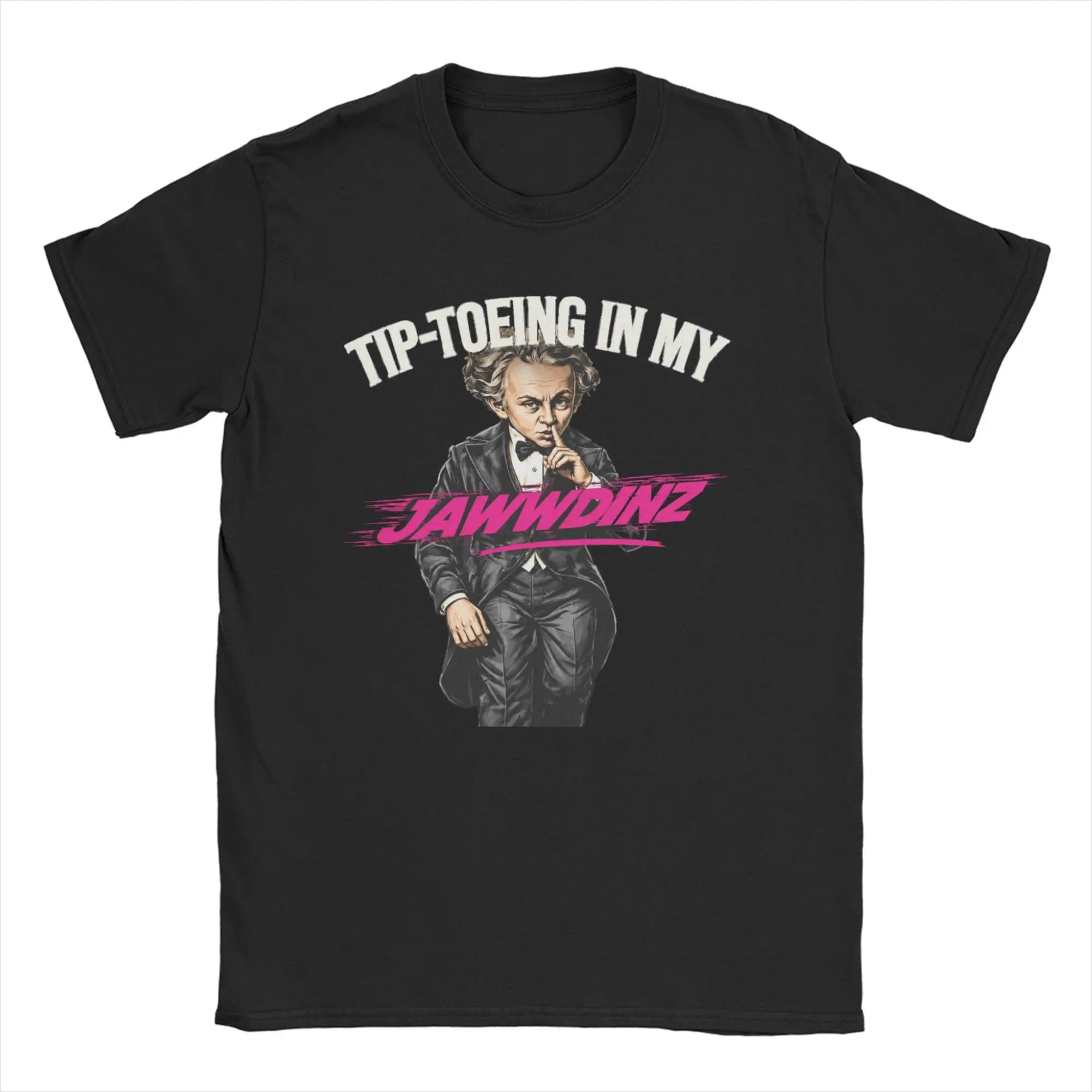 Rumpelstiltskin Tiptoeing Meme Fairy Tale T-Shirts Men Pure Cotton Tee Shirt Crew Neck Short Sleeve T Shirts New Arrival Tops