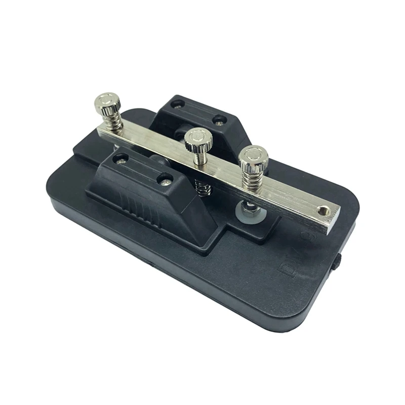 Manual CW Key Teaching Telegraph Exerciser With Buzzer Short Wave Radio Morse Code Key Easy To Install