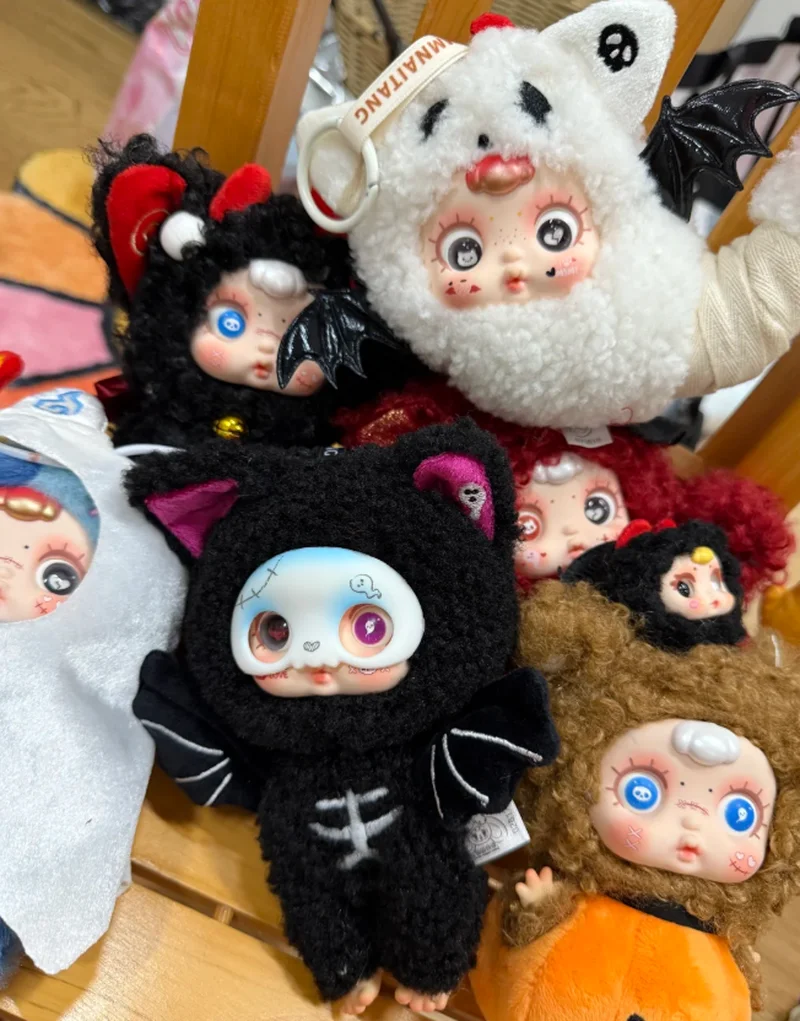 Nuova scatola cieca per feste di Halloween MM caramelle al latte elfo scuro sorpresa giocattolo appeso scatola cieca alla moda regali per bambini e adulti