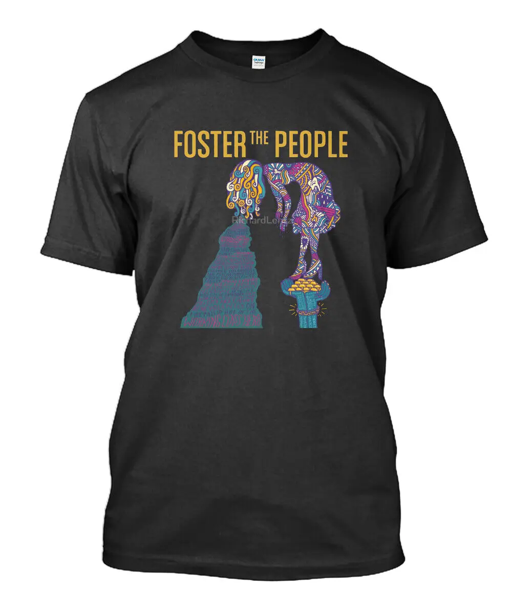 

New FOSTER THE PEOPLE Old School Folk Ambient Darkwav MAN WOMAN T Shirt S to 5XL