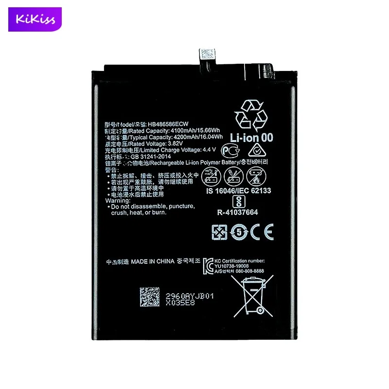 HB486586ECW Mobile Phone Battery For Huawei Mate 30 pro Nova 6 SE For Honor VIew 30 V30/P40 Lite 4G JNY-L01A JNY-L02A JNY-LX1