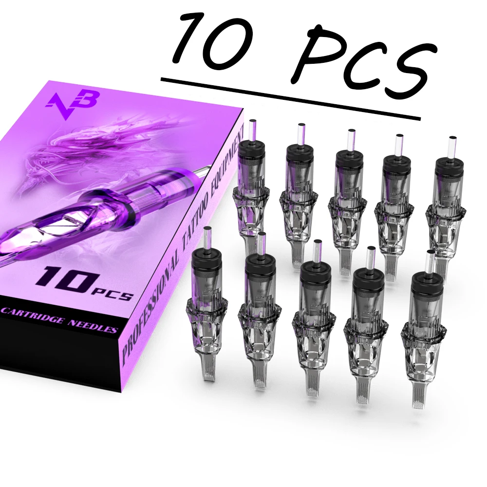 

Голки для татуировки Goldplume Rl/Rm/Rs/M1, круглые иглы, одноразовые безопасные иглы, иглы для татуировки для перманентного макияжа, подходящие для тату-машин