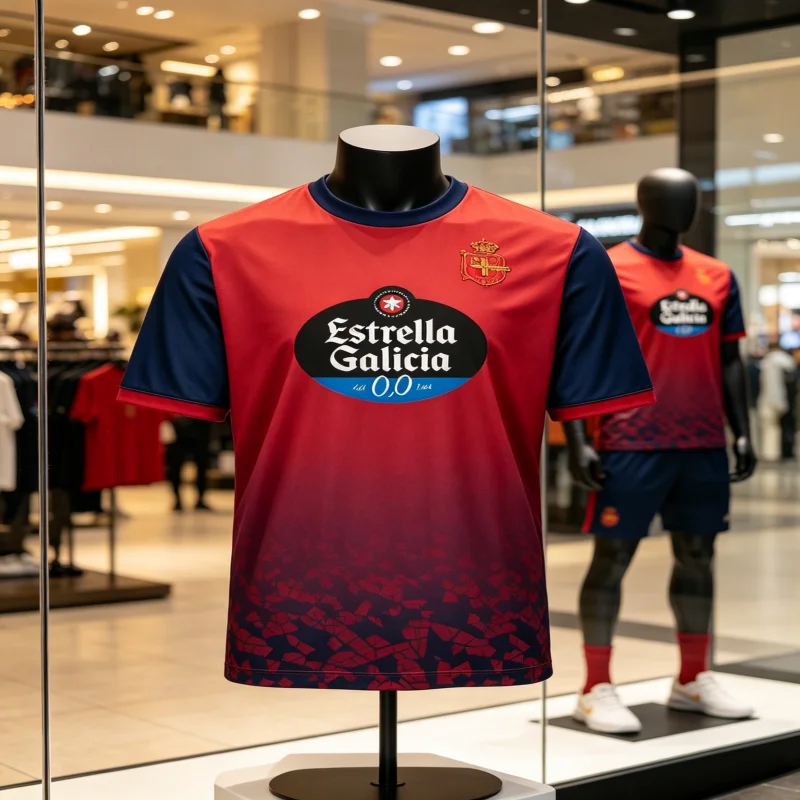 Deportivo De Coruña 2026 Fan Customization Summer Quick-drying Breathable Comfortable Minimalist Family Parent Child Clothing