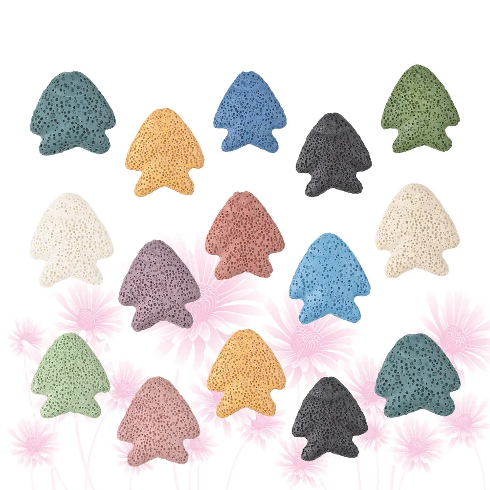 

15 Pcs Fish-shaped Pendant Mixed Color Beads Charm DIY Accessories Jewelry Making Pendants