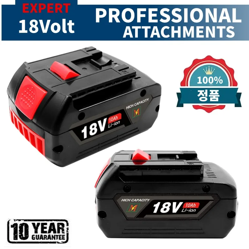 

High-Performance For BOSCH 18Volt 6.0Ah LITHIUM-ION BATTERY GBA18V Professional GBA GSR GSB BAT609 (KC) Rechargeable Battery