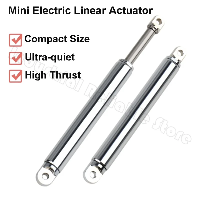 10mm Mini Linear Actuator Retractable Metal Electric Push Rod 6V Load 0.6/3kg for RC Truck Car Boat Toy Window Opener 10-80mm