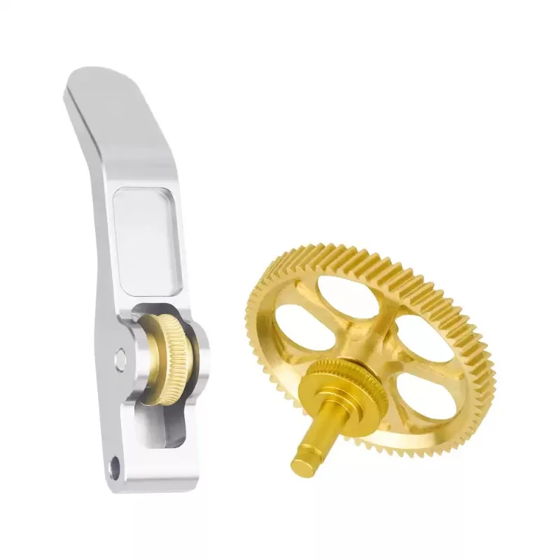 Everbright Store A1/X1P1 Upgraded Brass Full Metal Hardened Steel DLC Gear Assembly Extruder 3D Accessories
