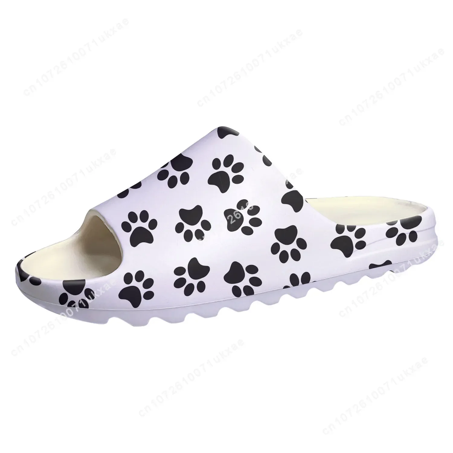Animal Paw Print petpaw pet dog cat Soft Sole Sllipers Home Clogs Customized Step On Water Shoes Mens Womens Teenager Sandals