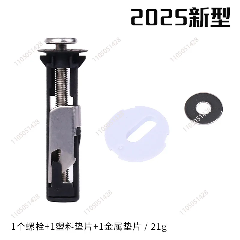10Pcs toilet cover locking bolt cover fixing screw M5 stainless steel expansion screw