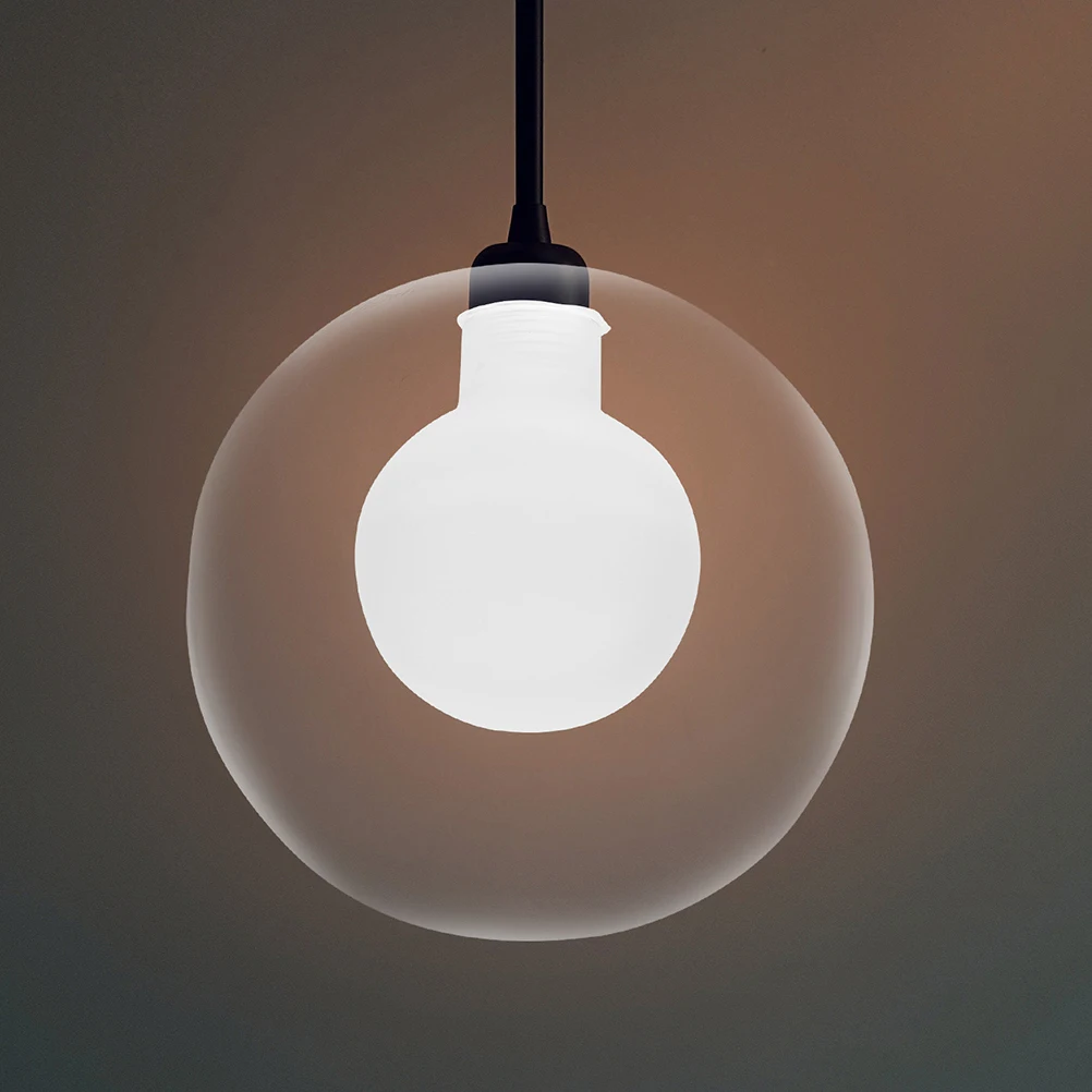 

2Pcs Glass Lampshade for Pendant Ceiling Lights Globe Light Shade Replacement Modern Stylish Decorative Home Lighting