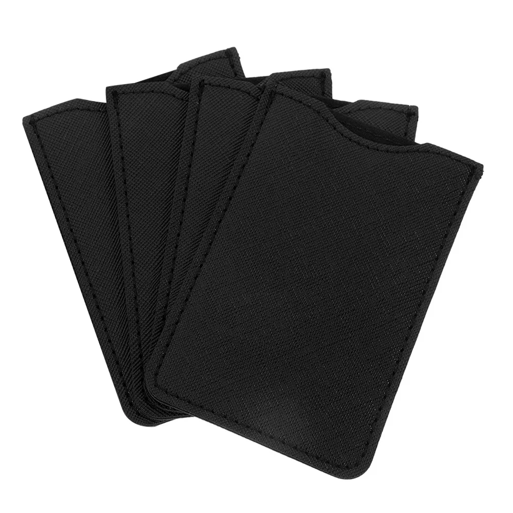 

4pcs Organizer Pouch Fake Travel Case For Wooden Beard Comb Folding Hair Comb Storage Bag Pocket Mirror Bag