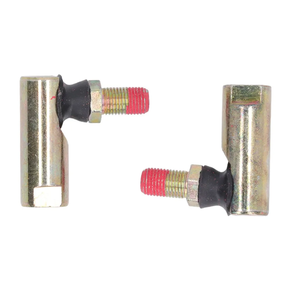 2PCS Sreel Lawn Tractor Ball Joints Gold Compact Replacement Ball Joints Universal Tie Rod Ends for Cub Cadet MTD Toro