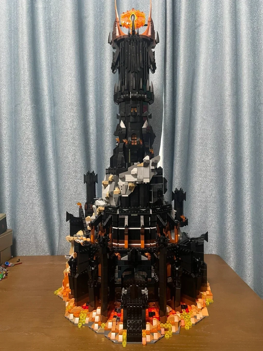 2024 NEW 5471Pcs Creative 10333 Black Tower Dark Model Building Blocks Kit Bricks Toy for Boys Adult Birthday Gifts