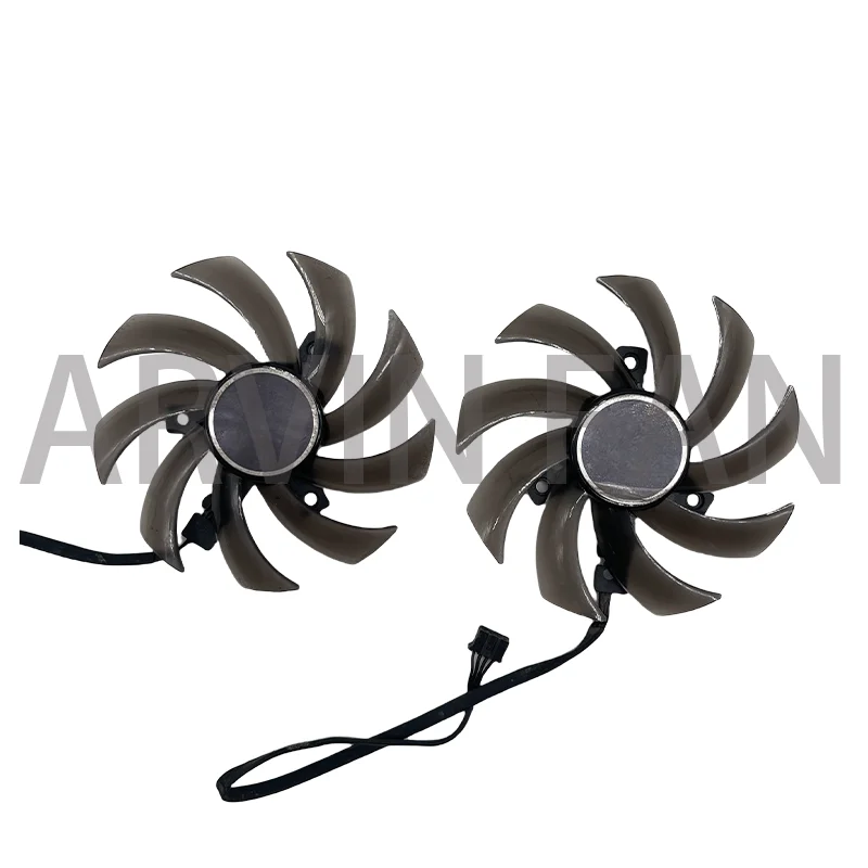 Ventilador de placa gráfica para Gaming Pro, GPU Cooler, Substituir, TH9215S2H-PAA01, RTX2060, GTX1660, 1660S, 1660TI, DUAL, 2 peças por conjunto