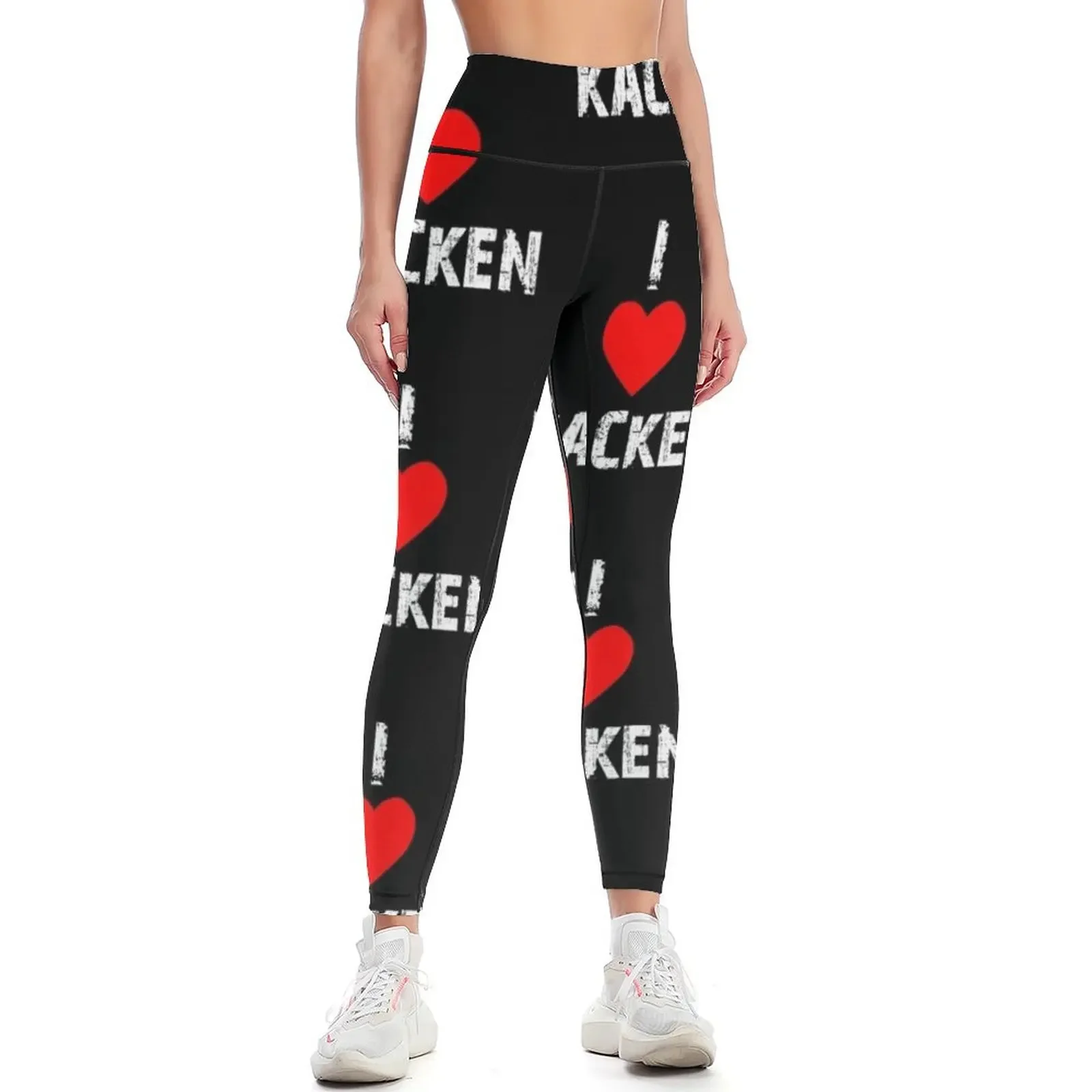 

I Love Kacken | Ich Liebe Kacken Lustig Spruch Geschenk Leggings Women sportwear jogging pants Womens Leggings