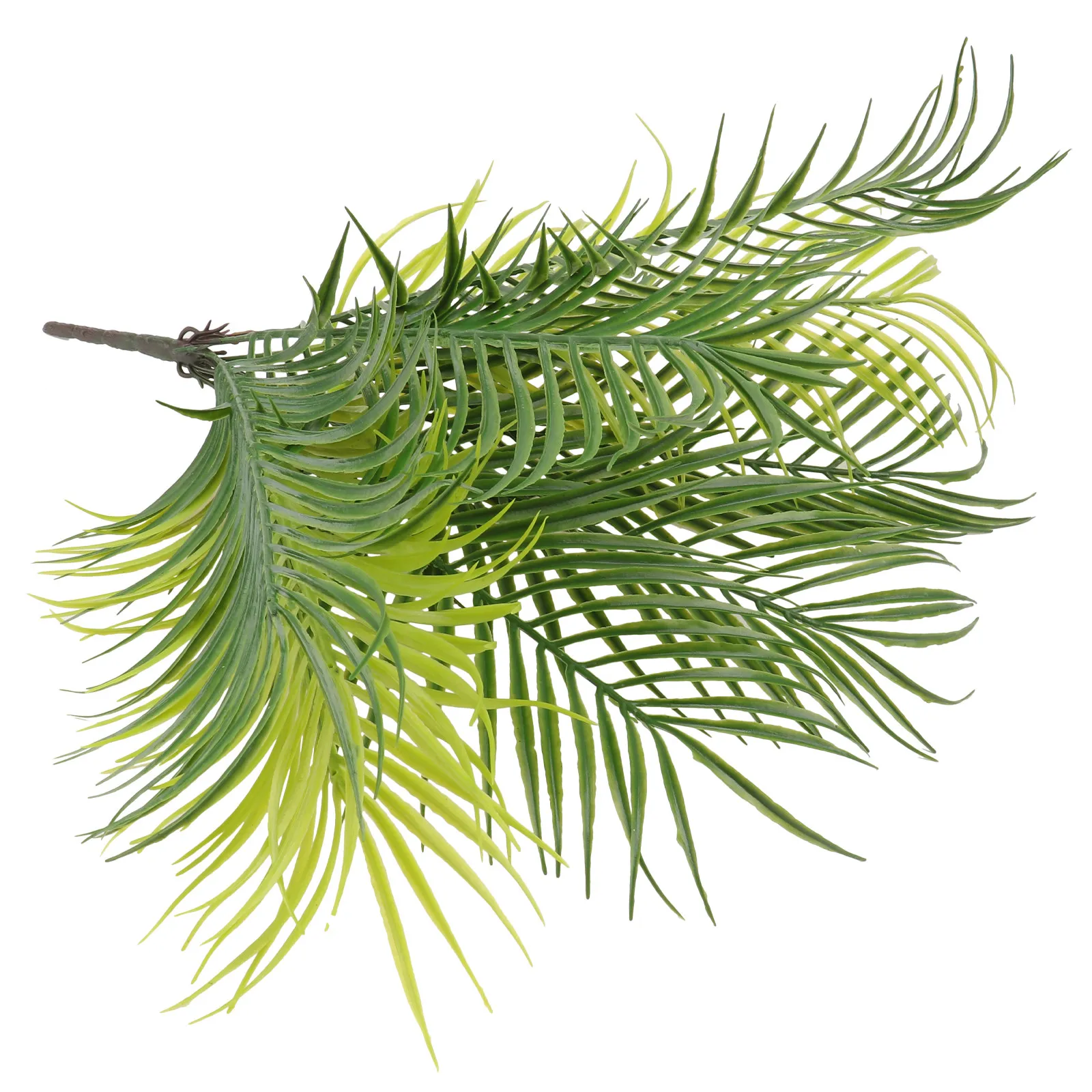 Aquarium Planted Sand - 1Pcs Green Plastic Tree Leaf Simulation