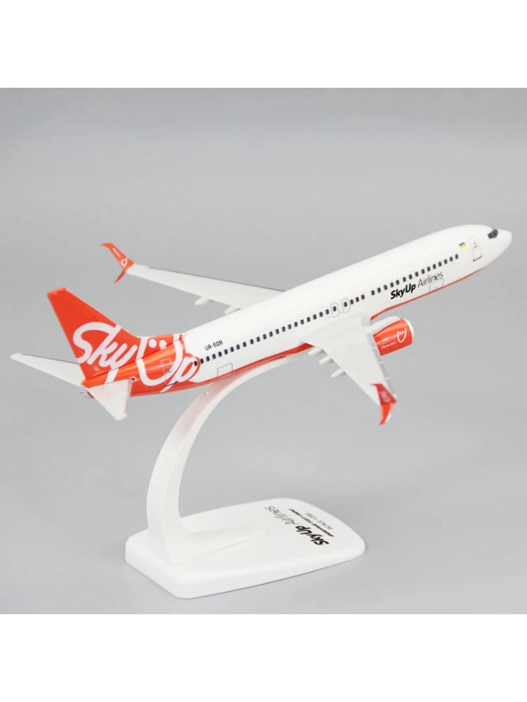 Model samolotu B737-800 Skyup Airline w skali 1:200, plastik ABS, zabawka, model samolotu do składania, kolekcja, prezent do ekspozycji. — 2