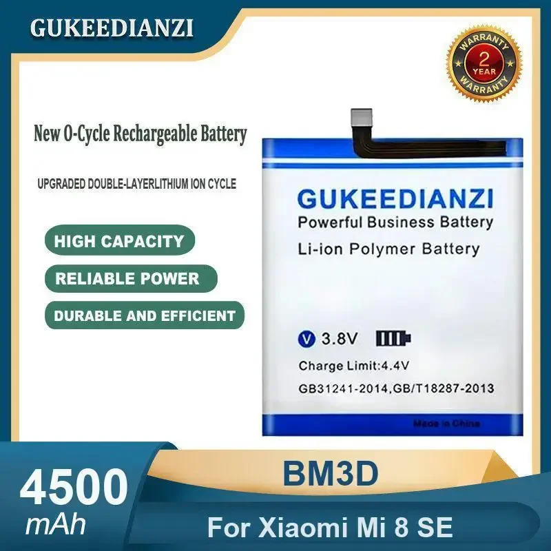 

Аккумулятор для мобильного телефона BM3D большой емкости 4500 мАч для Xiaomi Mi 8 SE