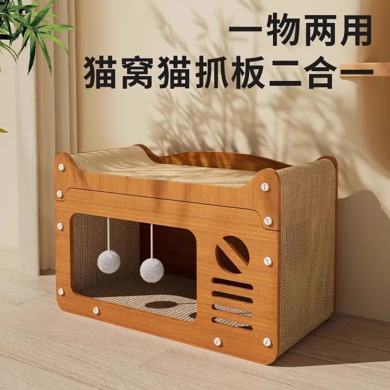 Cat Scratching Board, Wear-resistant and Scratch-resistant, Cat Nest, Universal Pet House Sofa Anti-scratch Cat Toys