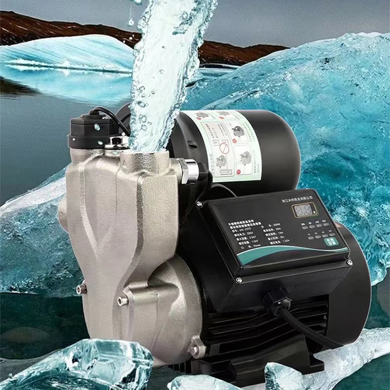 Radar Intelligent Dual Control Domestic Household Automatic Self-Priming Smart Silent Booster Pump (Stainless Steel Version)