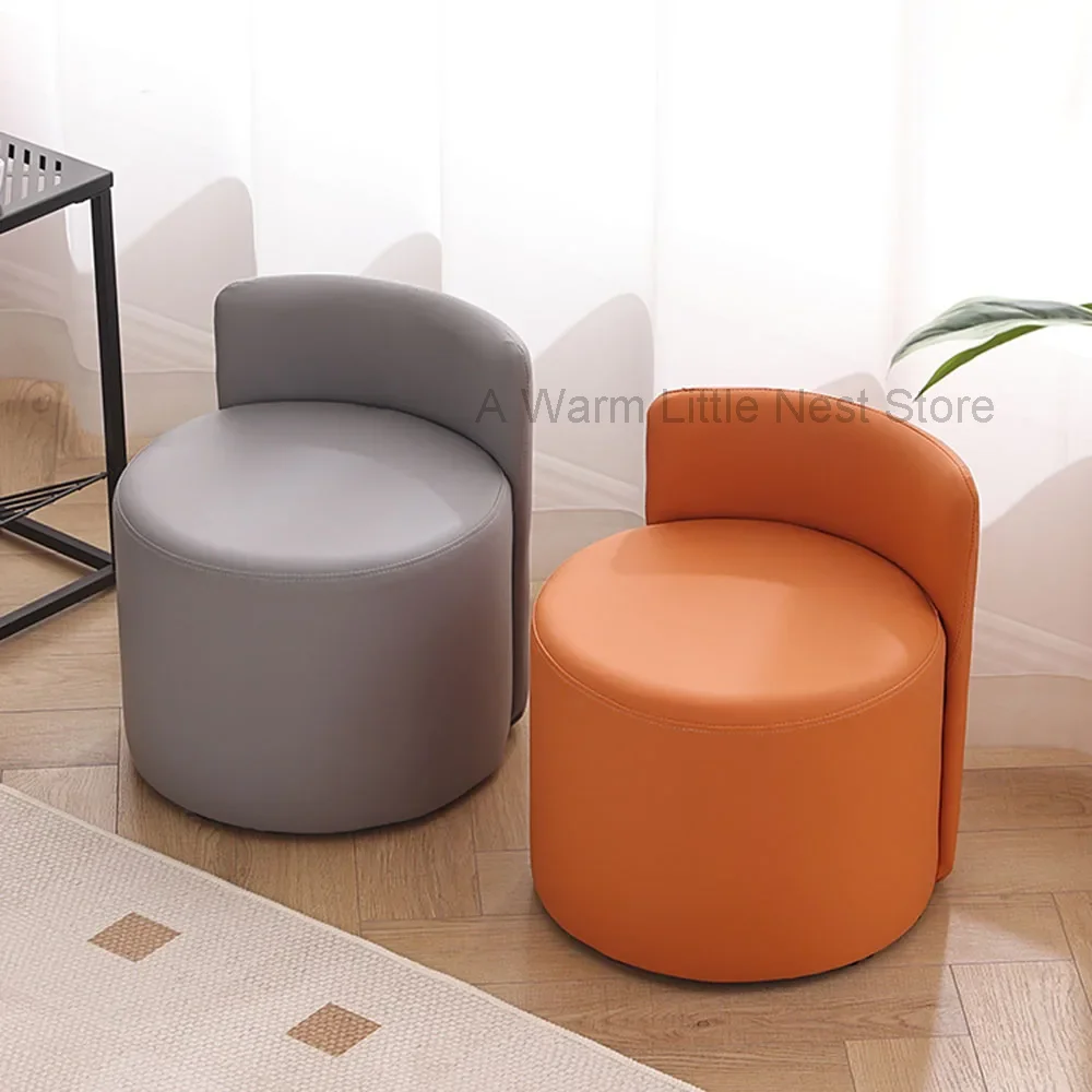 Nordic Bedroom Footrest Minimalist Unique Mid Century Hotel Footrest Individual Living Room Sillas Para Salon Home Furniture