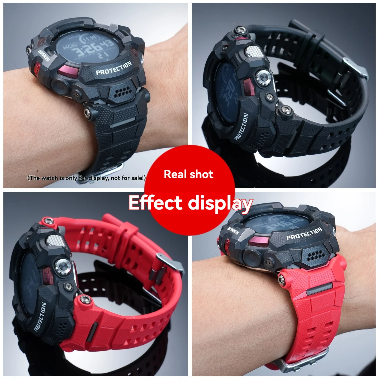 Pulseira de Silicone e Resina - Smartwatch Casio Watches For Men avaliação e preço