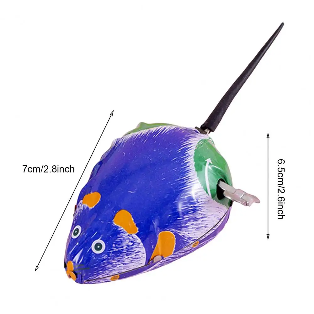 Jumping Toy 4 Pcs Wind-up Toys Set Vintage Metal Clockwork Spring Jumping Frog Rooster Rat Rabbit Nostalgic Kids Adults Party