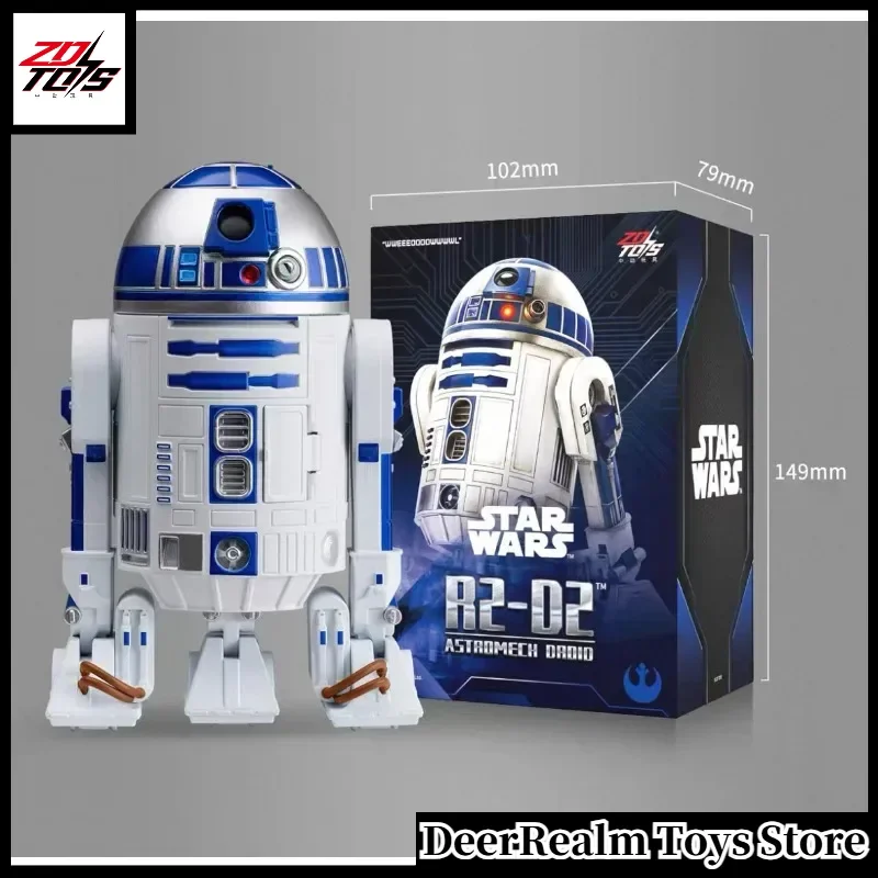 En stock, juguetes ZD, figura de acción de robot R2‑D2, figura de acción a escala 1/10, figura coleccionable, modelo de exhibición, juguetes, regalo