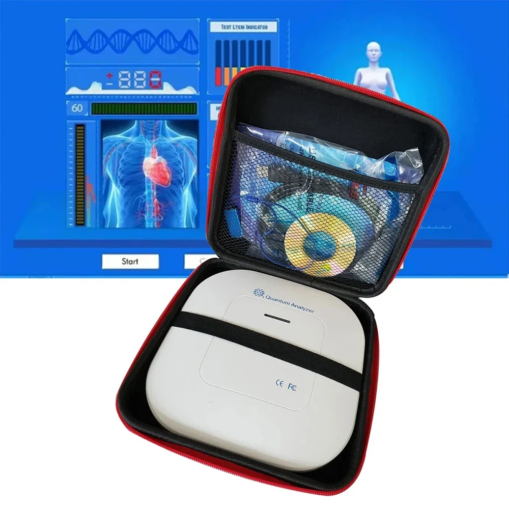 10G QMR-998 Quantum Resonance Magnetic Analyzer Set Hand Touch Quantum 10Th Body Analyzer With 52 Reports For Sub-health Test