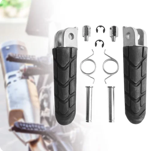 EU quality 1 pairs Motorcycle Front Footrests Foot pegs Fit For Honda CB400 Superfour VTEC 1-4 CB250 CB900 Hornet 250 900 CB1300